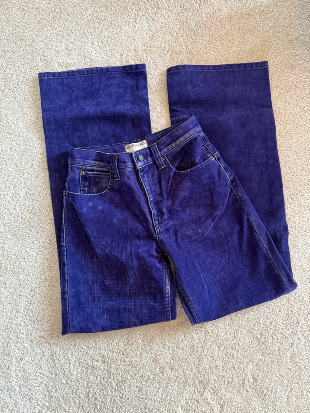 WE THE FREE Tinsley Baggy Straight Leg- size 25 - Picture 4 of 8